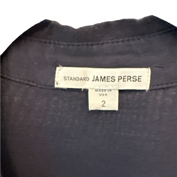 James Perse Button Front Bose with Pockets - Picture 3 of 3